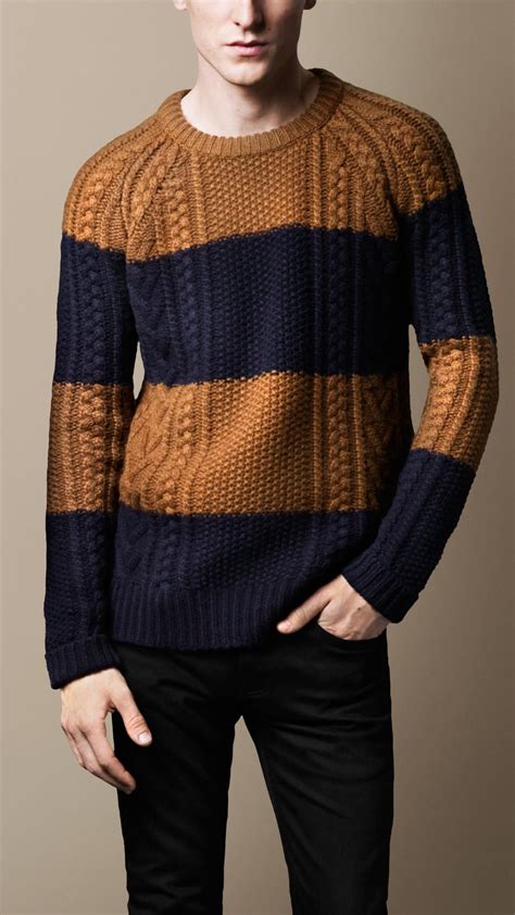 burberry enge sweater|Men’s Luxury Knitwear .